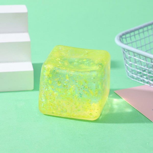 Glitter Cube Squishy Toy

Cute novelty squishy toy designed as a glitter cube. Perfect for gifts, impulse buys, and themed novelty displays.

- Ages 3+
- Approximately 3" L