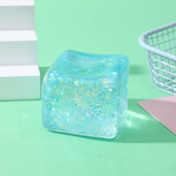 Glitter Cube Squishy Toy

Cute novelty squishy toy designed as a glitter cube. Perfect for gifts, impulse buys, and themed novelty displays.

- Ages 3+
- Approximately 3" L