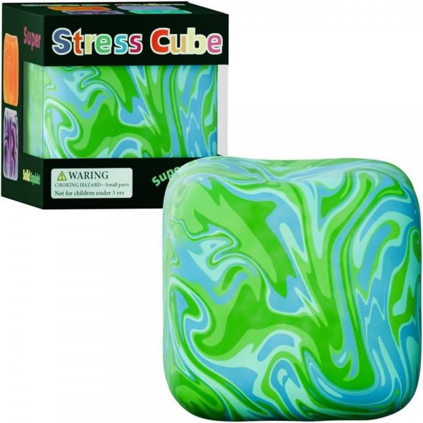Tie Dye Cube Squishy Toy

Cute novelty squishy toy designed as a tie dye cube. Perfect for gifts, impulse buys, and food-themed novelty displays.

- Ages 3+
- Approximately 3" L