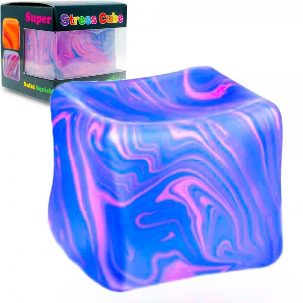 Tie Dye Cube Squishy Toy

Cute novelty squishy toy designed as a tie dye cube. Perfect for gifts, impulse buys, and food-themed novelty displays.

- Ages 3+
- Approximately 3" L