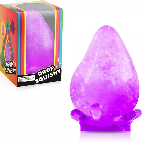 Raindrop Squishy Toy

Cute novelty squishy toy designed as a raindrop. Perfect for gifts, impulse buys, and food-themed novelty displays.

- Ages 3+
- Approximately 3" L