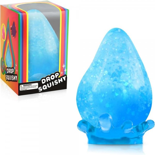 Raindrop Squishy Toy

Cute novelty squishy toy designed as a raindrop. Perfect for gifts, impulse buys, and food-themed novelty displays.

- Ages 3+
- Approximately 3" L