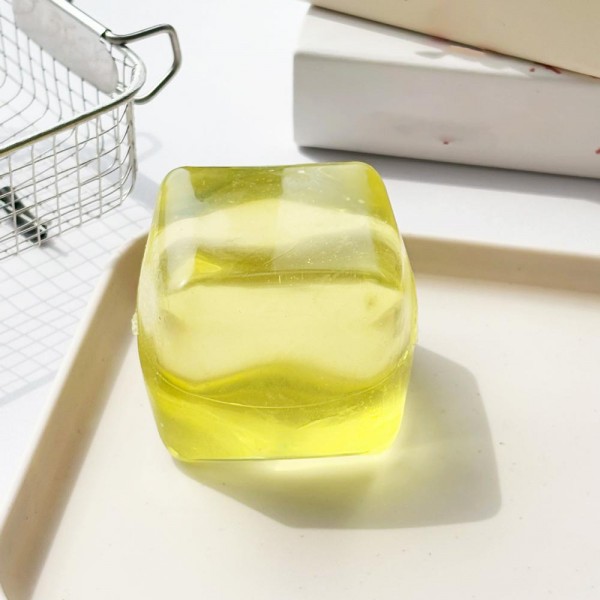 Translucent Cube Squishy Toy

Cute novelty squishy toy designed as a translucent colorful cube. Perfect for gifts, impulse buys, and themed novelty displays.

- Ages 3+
- Approximately 3" L