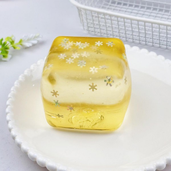 Star Glitter Cube Squishy Toy

Cute novelty squishy toy designed as a glitter cube. Perfect for gifts, impulse buys, and themed novelty displays.

- Ages 3+
- Approximately 3" L