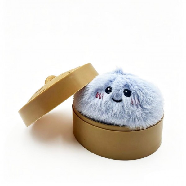 Faux Fur Dumpling Key Ring 

Cute novelty squishy toy designed as a faux fur smiling dumpling keyring. Perfect for gifts, impulse buys, and themed novelty displays.

- Ages 3+
- Approximately 3" L