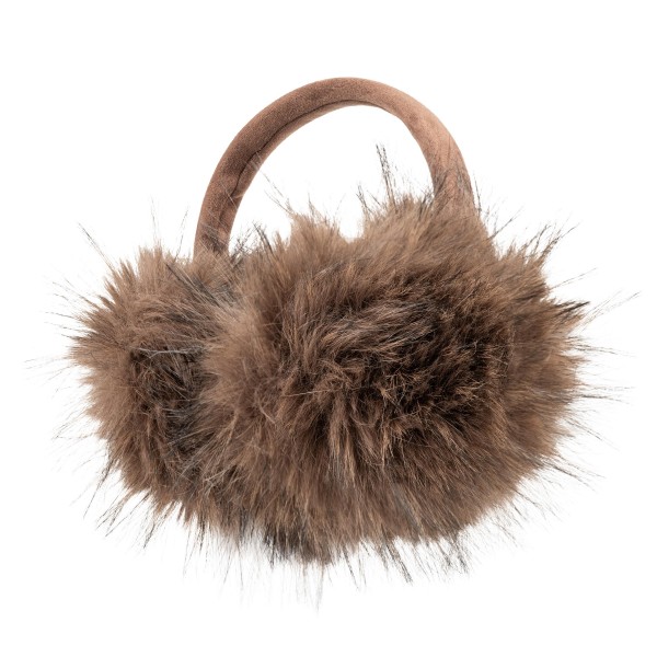 Fluffy Faux Fur Earmuffs with oversized, shaggy pile ear pads that frame the face in soft, cloud like volume. A slim, soft covered headband sits comfortably over the head and keeps ears warm without crushing a blowout or ponytail. Perfect for holiday markets, ice skating, school pickup, and winter travel. Faux fur earmuffs are a fast moving impulse buy and a favorite stocking stuffer, so plan on reorders all season.