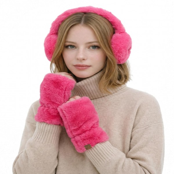 Faux fur fingerless gloves with a plush cuff and an open finger design that keeps hands warm while phones, keys, and card readers stay usable. The soft pile runs the length of the hand and the stretch knit base hugs the wrist without pinching. Warm enough for a commute or an outdoor market shift in real cold. Fingerless styles solve a problem shoppers actually have, which is why they reorder season after season.
