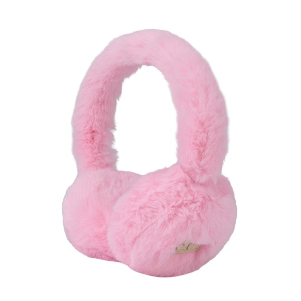 Keep little ears toasty all season with these kids faux fur earmuffs, made with plush, cloud soft pile on the ear cups and a matching padded headband for all day comfort. A small embroidered logo patch adds a polished finishing touch. The flexible band slips on easily and stays put during outdoor play, school drop offs, and winter adventures, making them a sweet stocking stuffer and a cozy seasonal staple for boutiques and gift shops.