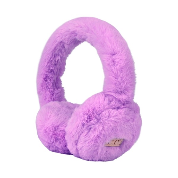 Keep little ears toasty all season with these kids faux fur earmuffs, made with plush, cloud soft pile on the ear cups and a matching padded headband for all day comfort. A small embroidered logo patch adds a polished finishing touch. The flexible band slips on easily and stays put during outdoor play, school drop offs, and winter adventures, making them a sweet stocking stuffer and a cozy seasonal staple for boutiques and gift shops.