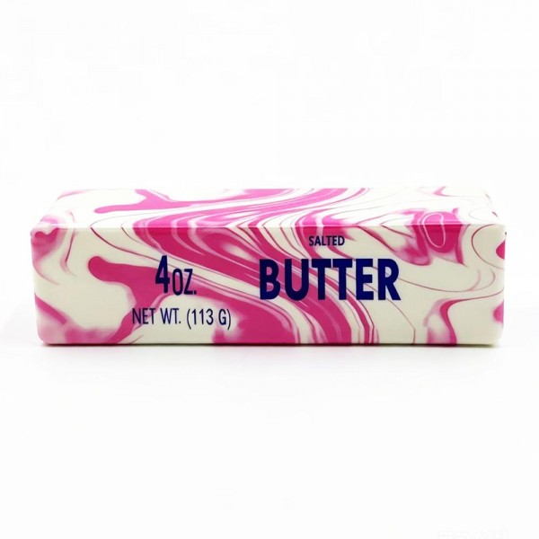 Marbled Butter Stick Squishy Toy

- Soft novelty squishy toy designed to look like a classic butter stick.
- Ages 3+
- Approximately 5.5" L
