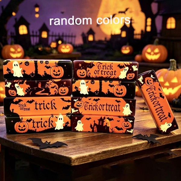Halloween Butter Stick Squishy Toy

- Soft novelty squishy toy designed to look like a classic butter stick.
- Ages 3+
- Approximately 5.5" L
