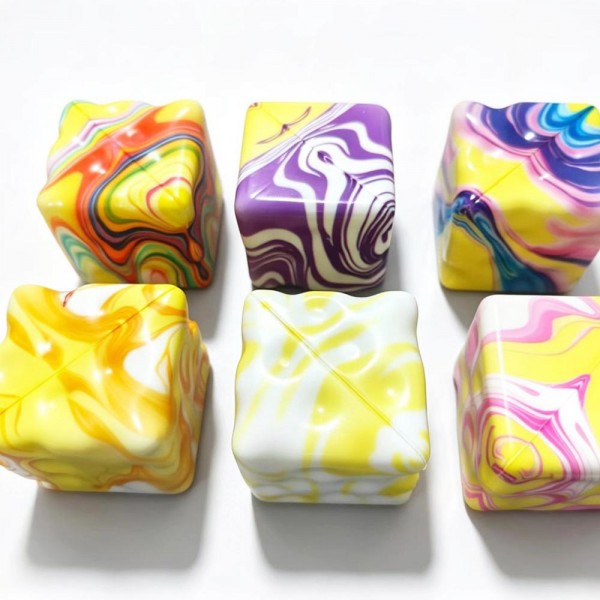 Marbled Cube Squishy Toy

Cute novelty squishy toy designed as a marbled cube. Perfect for gifts, impulse buys, and themed novelty displays.

- Random Color 
- Ages 3+
- Approximately 3" L
