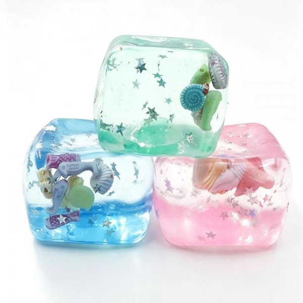 Nautical Cube Squishy Toy

Cute novelty squishy toy designed as a gel cube. Perfect for gifts, impulse buys, and themed novelty displays.

- Ages 3+
- Approximately 3" L