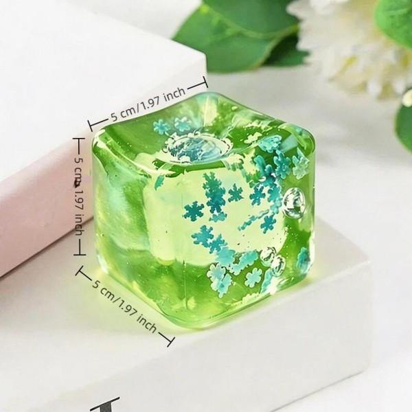 Translucent Snowflake Cube Squishy Toy

Cute novelty squishy toy designed as translucent cube. Perfect for gifts, impulse buys, and themed novelty displays.

- Ages 3+
- Approximately 2" L