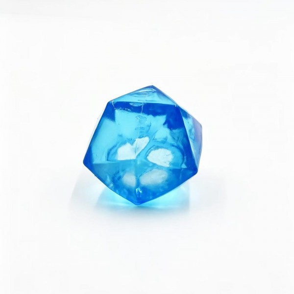 Translucent Polyhedron Squishy Toy

Cute novelty squishy toy designed as a translucent polyhedron . Perfect for gifts, impulse buys, and themed novelty displays.

- Ages 3+
- Approximately 3" L