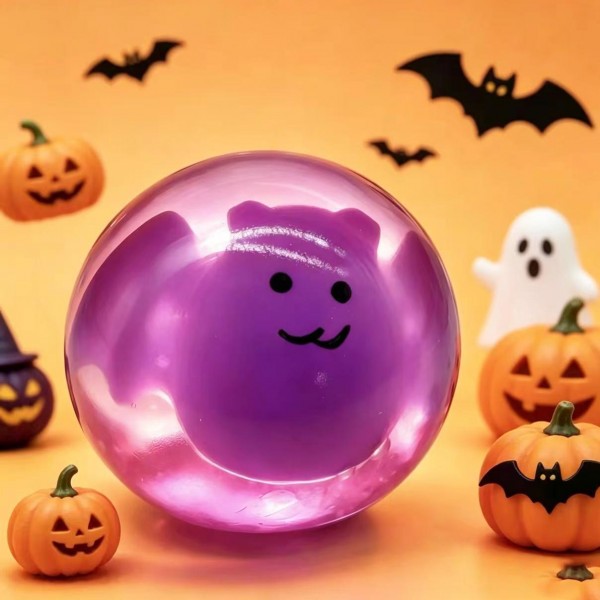 Bat Ball Squishy Toy

Cute novelty squishy toy designed as a gel ball with a bat in the center. Perfect for gifts, impulse buys, and themed holiday displays.

- Ages 3+
- Approximately 2.5" L