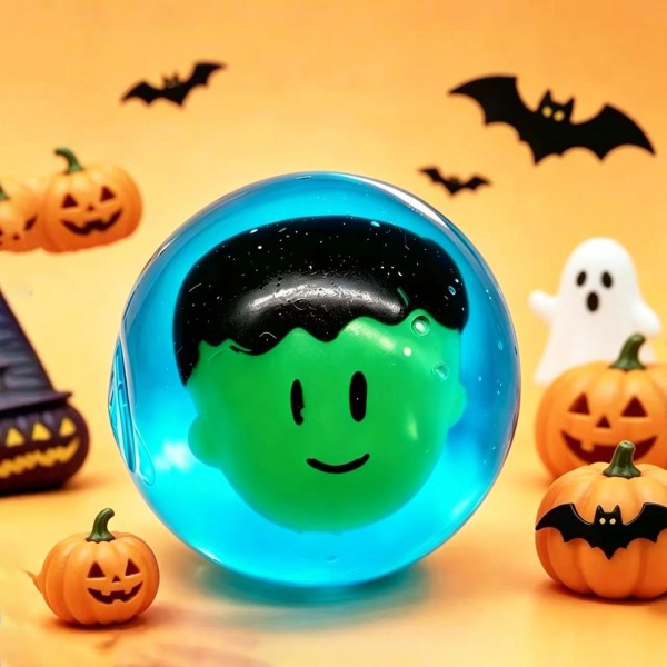 Zombie Ball Squishy Toy

Cute novelty squishy toy designed as a gel ball with a zombie in the center. Perfect for gifts, impulse buys, and themed holiday displays.

- Ages 3+
- Approximately 2.5" L