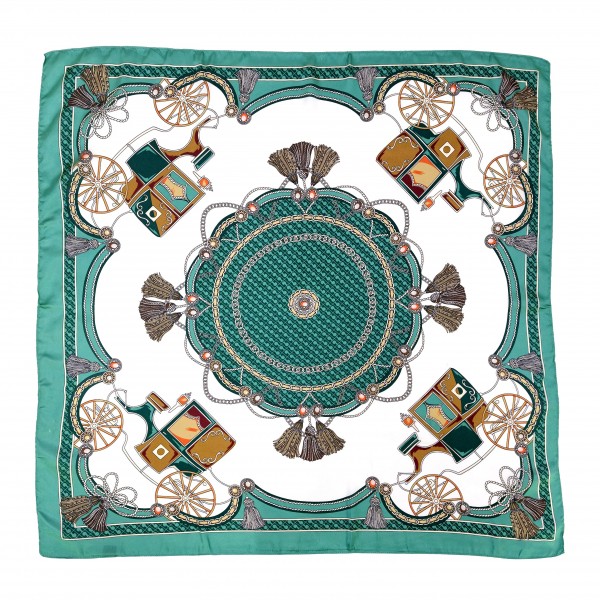 Do Everything In Love Silky Status Print Bandana Scarf

- Multi-Use: Scarf, Bandana, Bag Tie ETC
- Approximately 34"L X 34"W
- 100% Polyester