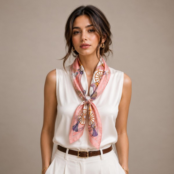 Do Everything In Love Silky Status Print Bandana Scarf

- Multi-Use: Scarf, Bandana, Bag Tie ETC
- Approximately 34"L X 34"W
- 100% Polyester
