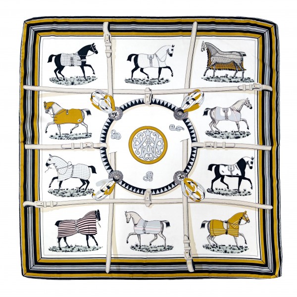 Do Everything In Love Silky Equestrian Print Bandana Scarf

- Multi-Use: Scarf, Bandana, Bag Tie ETC
- Approximately 34"L X 34"W
- 100% Polyester