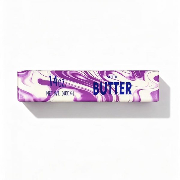 Marbled Butter Stick Squishy Toy

- Soft novelty squishy toy designed to look like a classic butter stick.
- Ages 3+
- Approximately 10" L