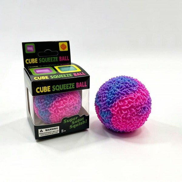 Two Tone Textured Ball Squishy Toy

Cute novelty squishy toy designed as a two tone textured ball. Perfect for gifts, impulse buys, and themed novelty displays.

- Ages 3+
- Approximately 3" L