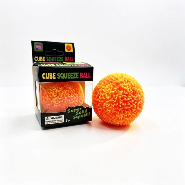 Two Tone Textured Ball Squishy Toy

Cute novelty squishy toy designed as a two tone textured ball. Perfect for gifts, impulse buys, and themed novelty displays.

- Ages 3+
- Approximately 3" L