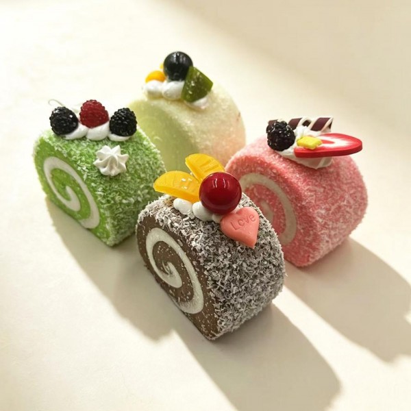 Swiss Roll Cube Squishy Toy

Cute novelty squishy toy designed as a swiss roll. Perfect for gifts, impulse buys, and food-themed novelty displays.

- Ages 3+
- Approximately 3" L