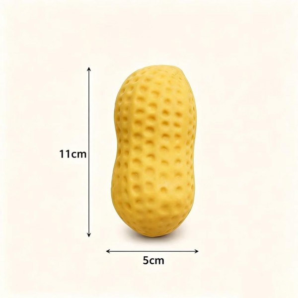Peanut Squishy Toy

Cute novelty squishy toy designed as a peanut. Perfect for gifts, impulse buys, and food themed novelty displays.

- Ages 3+
- Approximately 4" L