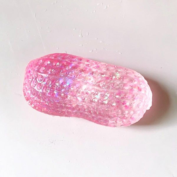 Translucent Gel Peanut Squishy Toy

Cute novelty squishy toy designed as a gel peanut. Perfect for gifts, impulse buys, and food themed novelty displays.

- Ages 3+
- Approximately 3" L