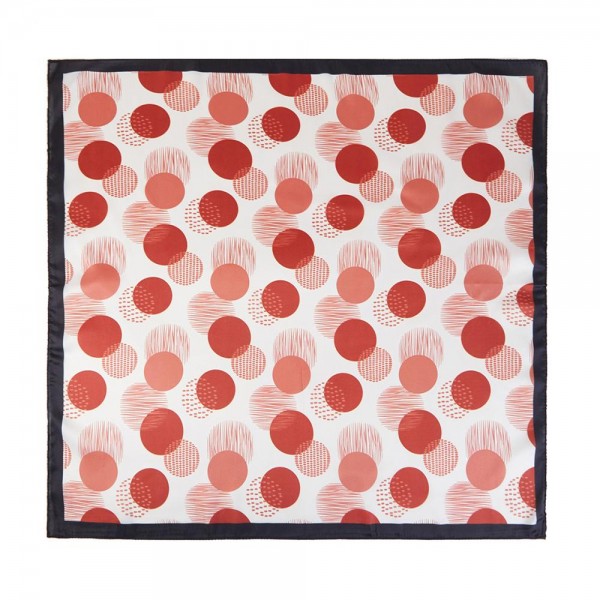 Silky Abstract Dot Print Bandana Scarf

- Multi-Use: Scarf, Bandana, Bag Tie ETC
- Approximately 35 "L X 35 "W
- 100% Polyester