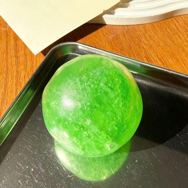 Jumbo water blob squishy with a jelly soft body that spreads under its own weight and slowly pulls itself back together. The oversized size gives it real presence on a shelf and makes it a magnet for anyone walking past a display. A fun stress reliever for teens, offices, and anyone who likes a chunky fidget. Squishies this size demo themselves and sell on impulse.