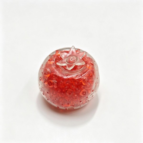 Bead filled squeeze ball with a stretchy outer skin and hundreds of tiny beads that shift and bulge under a grip. Press it flat and it slowly rounds itself back out, over and over, without losing its bounce. A counter impulse toy for boutiques stocking classroom rewards, sensory bins, desk toys, and stocking stuffers. Squeeze balls are the piece customers cannot put down once they touch it.