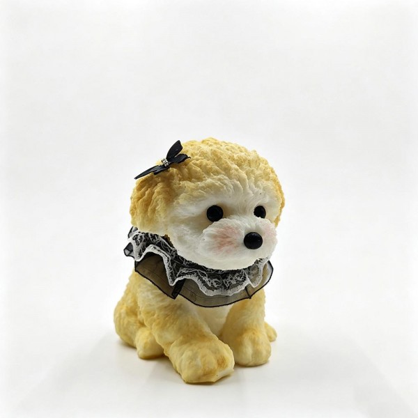 Fluffy puppy squishy with a soft flocked coat, stitched face detail, and a slow rise squeeze that springs back into shape. Small enough to sit on a desk or a nightstand and sturdy enough to travel in a backpack or a purse. A sweet, giftable pick for pet lovers, dog moms, and anyone who collects cute desk companions. Cuddly novelty like this photographs well and moves quickly at the register.