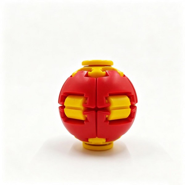 Puzzle ball fidget toy that twists, clicks, and pops apart into a segmented brain teaser kids can rebuild again and again. Molded in tough plastic with chunky sliding tabs, it doubles as a quiet desk toy and a screen free distraction for car rides and waiting rooms. A natural fit for classroom prize boxes, party favors, and birthday gifting. Low ticket impulse pricing keeps it moving off a checkout display.