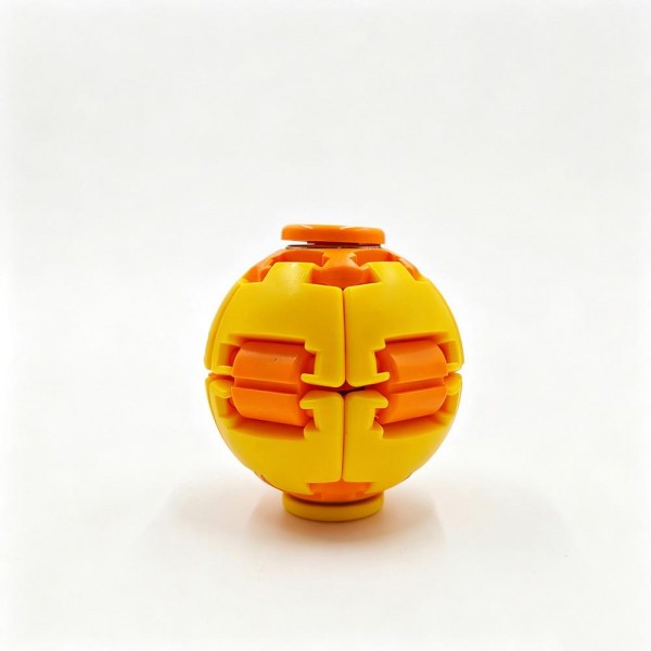 Puzzle ball fidget toy that twists, clicks, and pops apart into a segmented brain teaser kids can rebuild again and again. Molded in tough plastic with chunky sliding tabs, it doubles as a quiet desk toy and a screen free distraction for car rides and waiting rooms. A natural fit for classroom prize boxes, party favors, and birthday gifting. Low ticket impulse pricing keeps it moving off a checkout display.