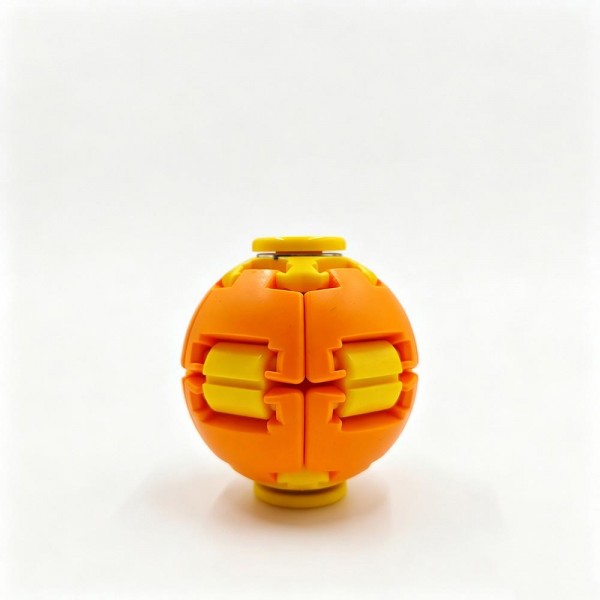 Puzzle ball fidget toy that twists, clicks, and pops apart into a segmented brain teaser kids can rebuild again and again. Molded in tough plastic with chunky sliding tabs, it doubles as a quiet desk toy and a screen free distraction for car rides and waiting rooms. A natural fit for classroom prize boxes, party favors, and birthday gifting. Low ticket impulse pricing keeps it moving off a checkout display.
