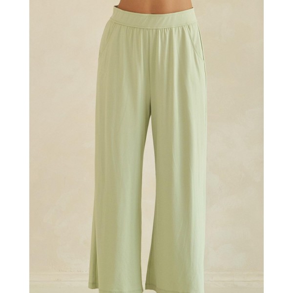 Relaxed Fit Ultra Soft Cropped Pants (6-Pack)

- Two Side Pockets 
- Elastic Waistband 
- Comfortable & Soft 
- 95& Polyester 5% Spandex 