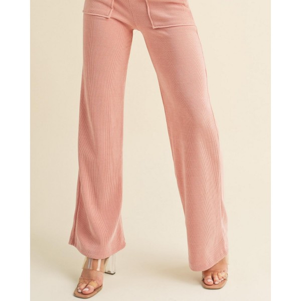 Wide-Leg Corduroy Pants (6-Pack)

- Relaxed-Fit 
- Ribbed
- Elasticized High Waist 
- Lightweight & Breathable 
- Pull Up Style 
- 98% Polyester 2% Spandex 