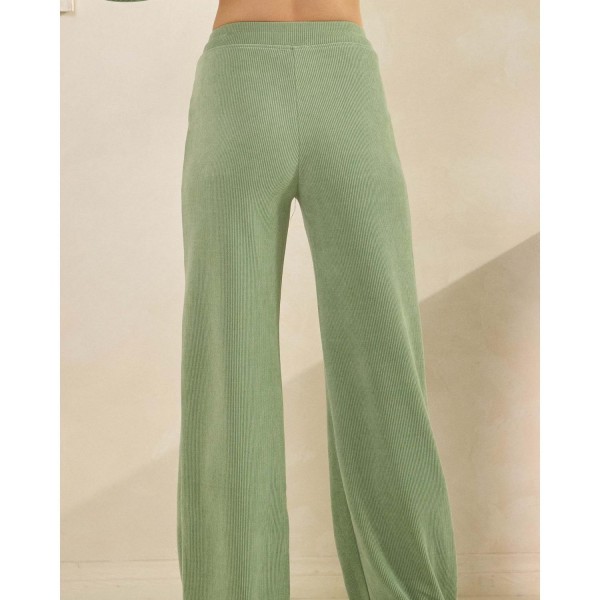 Wide-Leg Corduroy Pants (6-Pack)

- Relaxed-Fit 
- Ribbed
- Elasticized High Waist 
- Lightweight & Breathable 
- Pull Up Style 
- 98% Polyester 2% Spandex 