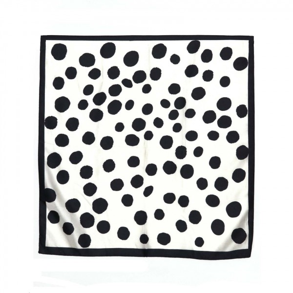 Polka Dot Print Bandana Scarf

- Multi-Use: Scarf, Bandana, Bag Tie ETC
- Approximately 27.5" L X 27.5" W
- 100% Polyester