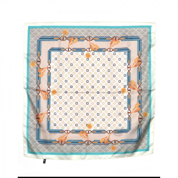 Status Print & Clover Print Bandana Scarf

- Multi-Use: Scarf, Bandana, Bag Tie ETC
- Approximately 27.5"L X 27.5"W
- 100% Polyester