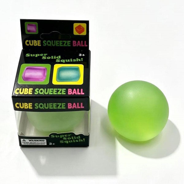 Oil Filled Squishy Stress Ball

Oil Filled Squishy Stress Ball with a soft, frosted outer skin and a smooth, liquid oil center. Squeeze it and the oil glides and shifts under your fingers for a cool, silky, fluid squish that feels completely different from foam or dough stress balls. It slowly rounds back out when you let go, making it a calming fidget for desks, classrooms, and car rides. An affordable add on that sells in multiples, especially when shoppers can try one in person.

- Oil filling may feel firmer in the cold and softer in the heat