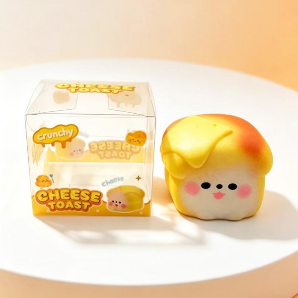 Crunchy Kawaii Animal Squishy Toy

Crunchy Kawaii Animal Squishy Toys in a chubby loaf shape with sweet little faces, including a panda, puppies, a kitty, and a toasty bread pup. The smooth, matte, soft touch skin hides crunchy bits inside, so each squeeze starts soft and pillowy and finishes with a satisfying crackle. Every piece comes in its own clear window box, making them easy to stack, display, and gift. A trending ASMR squishy that collectors love for checkout counters and stocking stuffers.

- Individually boxed in a clear window box