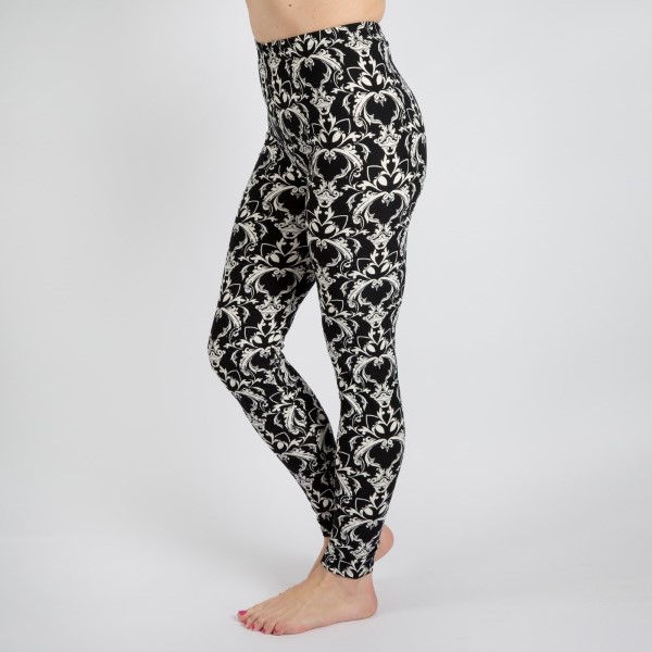 Wholesale mix printed peach skin leggings seamless chic must have every wardrob