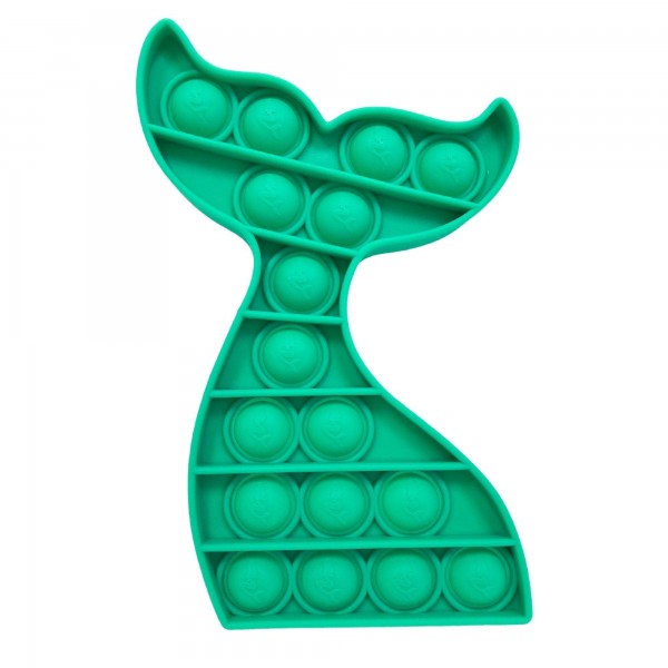 Wholesale mermaid Tail Push Pop Fidget Toy Ages Seen TikTok It s Like Bubble Wra