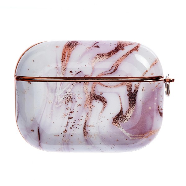 Wholesale hard Plastic Protective Skin AirPod Pro Case Pink Marble Compatible Ai
