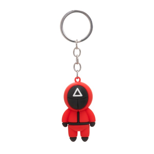 Popular Streaming Series Character Rubber Keychain

- Approximately 4.5" Long