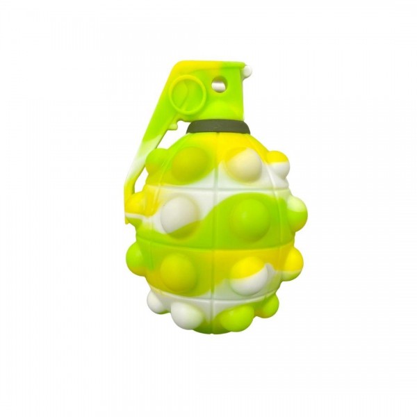 Grenade Fidget Ball

- Ages 3+
- As Seen On TikTok
- "It's Like Bubble Wrap That Never Ends!"
- Approximately 4" L