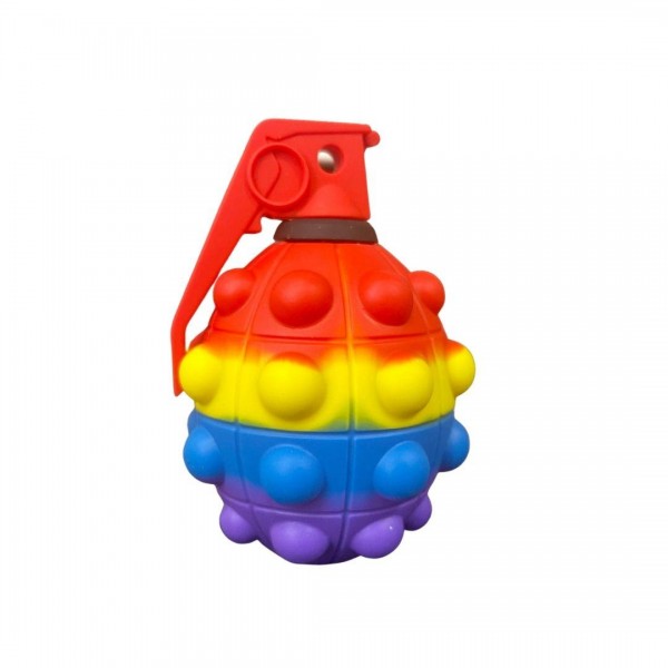 Grenade Fidget Ball

- Ages 3+
- As Seen On TikTok
- "It's Like Bubble Wrap That Never Ends!"
- Approximately 4" L